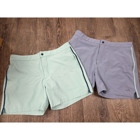 Myles Women's Flat Front Size 34 Shorts Lot of 2 - 5" Inseam - Picture 1 of 6